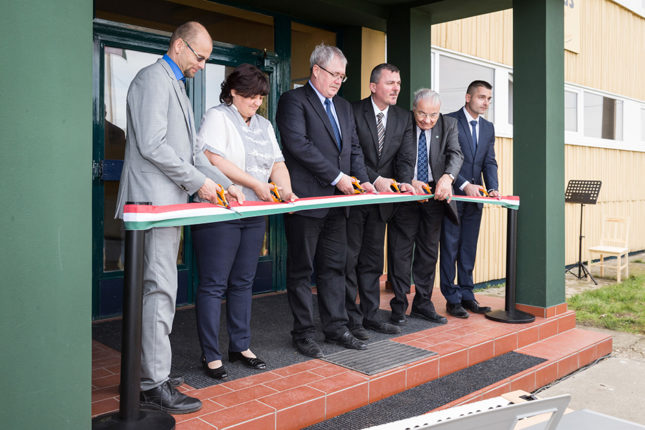 Julius-K9® varroda Tiszafüred - megnyitó ünnepség