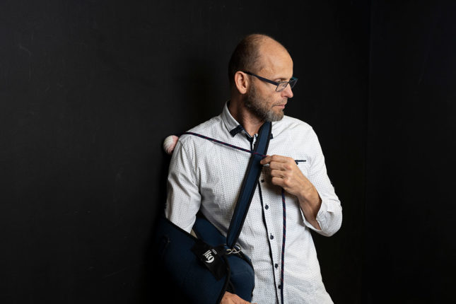 JK9 massage ball with control cord